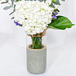 White Hydrangea with Eid Topper