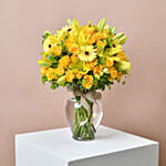 Yellow Petal Harmony