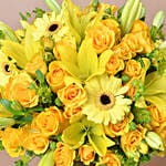 Yellow Petal Harmony