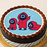 Squid Squad Celebration Cake