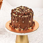 Sweet Harmony 6 Rose Bouquets and Chocolate Cake