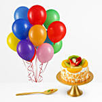 Balloon & Sweet Bites Combo