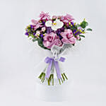 Beautiful Purple Rose Bouquet