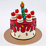 Birthday Theme Candle Cake