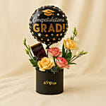Godiva n Graduation Rose Box