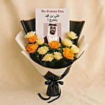 Graduation Bouquet for Boy | Personalized with Name and Photo