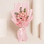 Incredible Pink Roses Bouquet for Mother