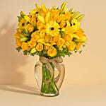 Yellow Petal Harmony
