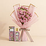 Purple Rosy Charm With Gucci Flora