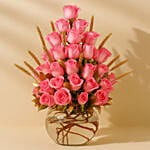 28 Pink Roses Beauty
