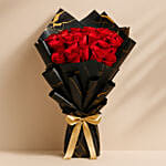 Pretty Red Roses Hand Bouquet