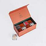 Kenooz Luxury Gift Box with 15 Vibrant Orange Roses & Exclusive Collection