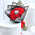 Premium Chocolates & Roses Bouquet