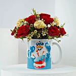 Happy Birthday Mug | Red Roses n Ferrero Rocher