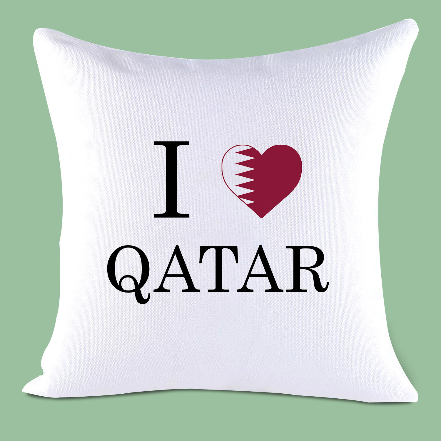 أون لاين I Love Qatar Cushion توصيل هدايا في Qatar FNP