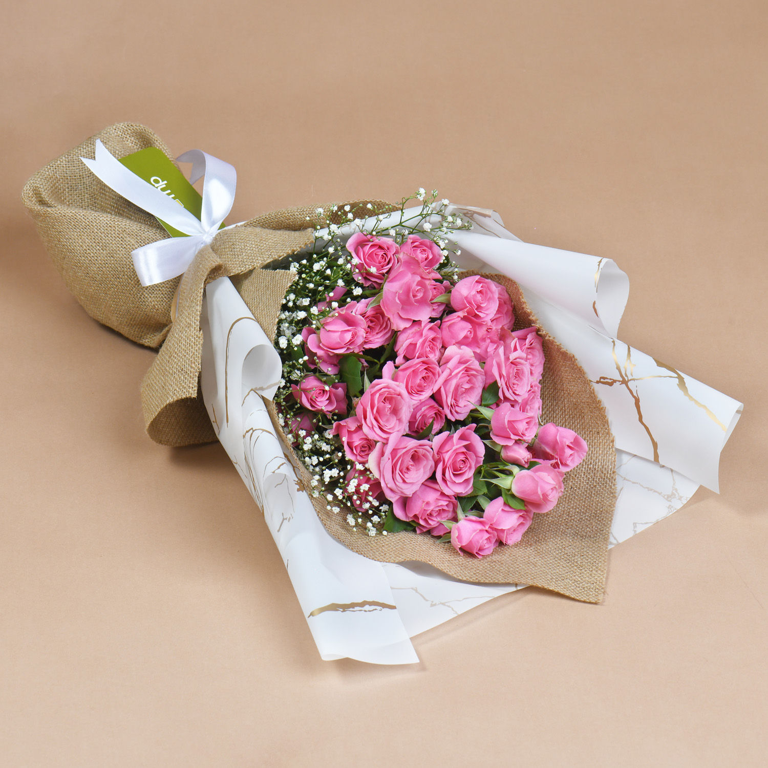 Online Blushing Beauty Baby Roses Gift Delivery in Qatar - FNP