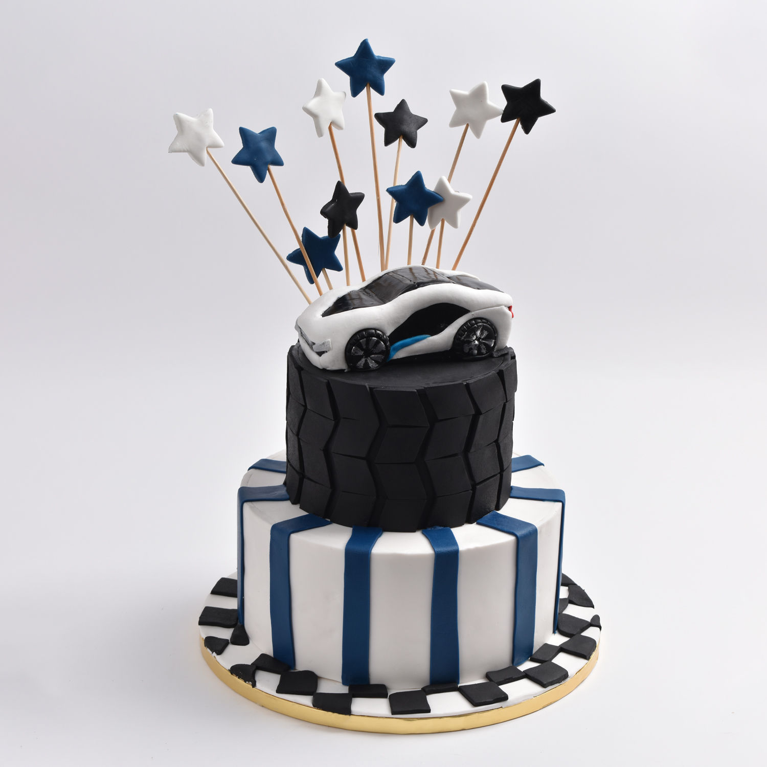 Online Racing Roadster Delight Cake Gift Delivery in Qatar - FNP