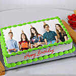 Birthday Photo Cake- Vanilla 2 Kg
