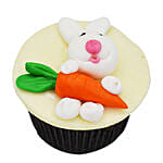 Bunny Carrot Cupcake