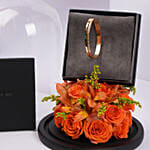 Cerruti 1881 Double Layer Gold Plated Bangle