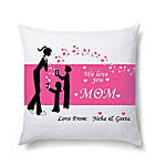 Comforting Personalised Cushion For Mom
