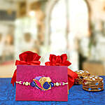 Boxes with floral rakhi