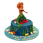 Ariel of Disney Cake