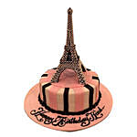 Eiffel Tower Fashion Cake