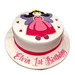 Animated Princess Cake