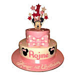 Minnie N Stars Cake