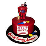 Red Big Hero Cake