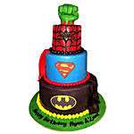 Superheroes Revisited Cake