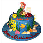 Ariel Mermaid Princess Cake