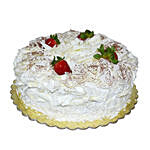 4 Portion Tempting White Forest Cake