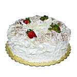 4 Portion Tempting White Forest Cake