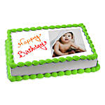 Welcoming Photo Cake Eggless 1 Kg Truffle Cake