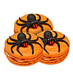 Halloween Spider Macarons