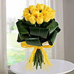 Friendship Yellow Roses Bunch