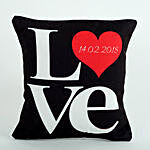 Black Love Cushion