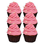 Sizzling Strawberry Cupcakes