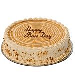 1Kg Butterscotch Boss Day Cake
