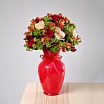 Mixed Floral Vase Arrangement