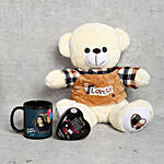 Teddy Bear Chocolates and Personalised Mug Gift Set