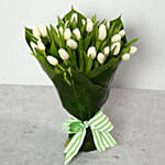 White Tulips Bouquet