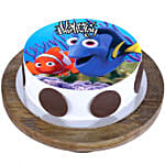 Finding Nemo Blackforest Cake 1 Kg Eggless