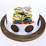 Funny Minions Vanilla Cake 1 Kg