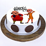 Motu Patlu Vanilla Cake 1 Kg