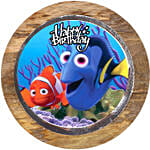 Finding Nemo Blackforest Cake 1 Kg Eggless