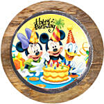 Mickey and Minnie Butterscotch Cake 1 Kg