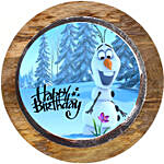 Olaf the snowman Cake